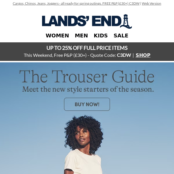 Check out our NEW Trouser Guide