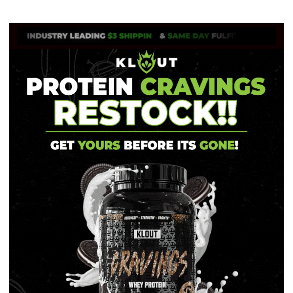 PROTEIN IS BACK! 👽