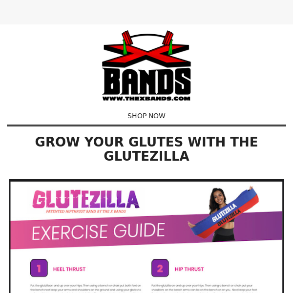 Unlock Your Best Booty - Try The X Bands!