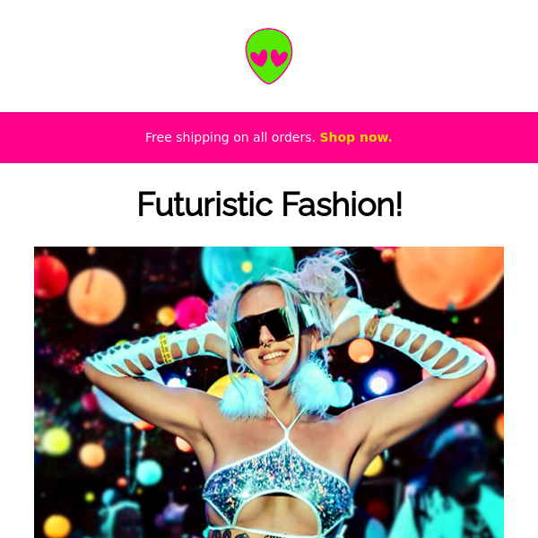 Futuristic Fashion: Holographic Lookz!