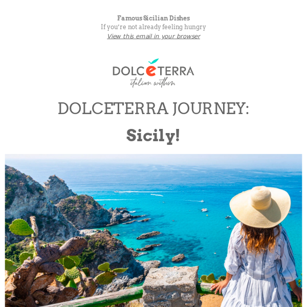 SICILIAN FOOD: A CULINARY JOURNEY SOUTH OF ITALY