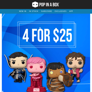 💲 4 Pops! For $25 is back! 💲