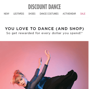 Dance Dollar Rewards!