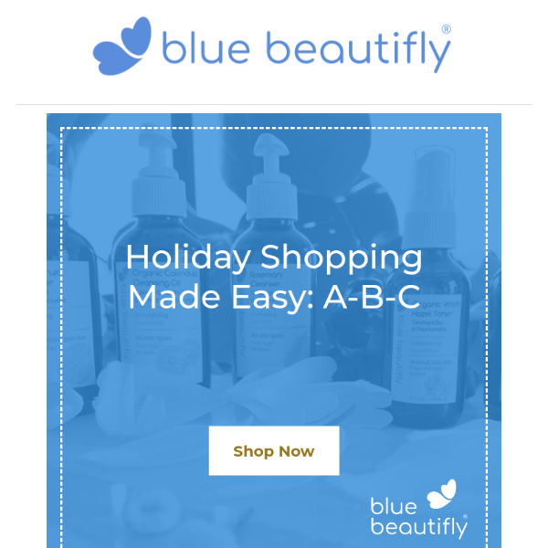 Holiday Shopping Made Easy: A-B-C