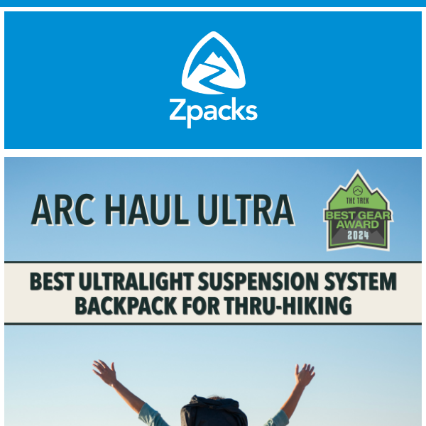 Arc Haul Ultra Backpack: Best Ultralight Suspension System of 2024