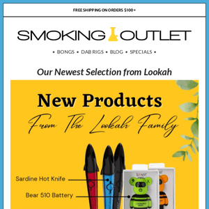 Brand New Vapes from Lookah!