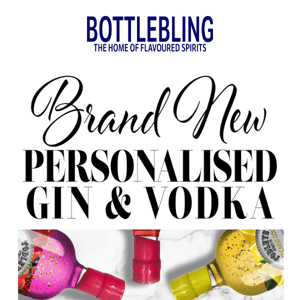 Brand New Personalised Gin>>