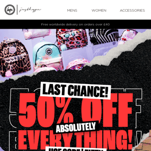 ❌❌❌ LAST CHANCE | 50% OFF ALL OUR BESTSELLERS! ❌❌❌