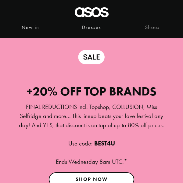 Up to 80% off the Sale and...