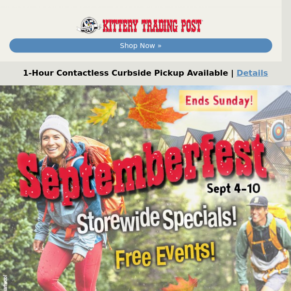 Septemberfest at KTP: Free Giveaways, Events & more!