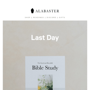 📕 Last day to pre-order The Good and Beautiful Bible Study