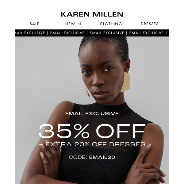 Email Exclusive | Extra 20% off Dresses