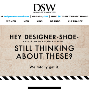 Welcome to DSW, Designer Shoe Warehouse