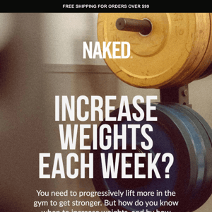 Increase 🚀 Weights in the Gym Each Week? 🏋️