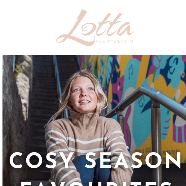 Discover Cosy Season Favourites from Lotta from Stockholm 🍂