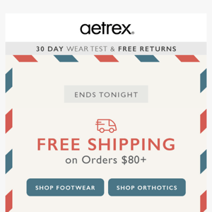 SITEWIDE FREE SHIPPING is about to expire... 🚨