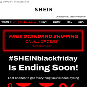 Last Call For #SHEINblackfriday