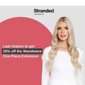 Last call for 25% off the Wandwave 📣