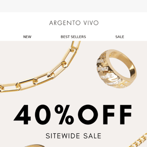 40% OFF SITEWIDE EXTENDED