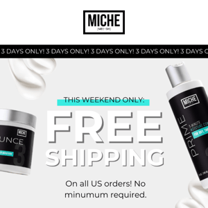 FREE shipping ends tonight!