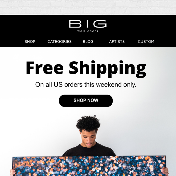 Free Shipping This Weekend Only 🚨