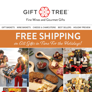 Free Shipping in Time for the Holidays!