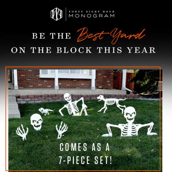 Be the best yard on the block