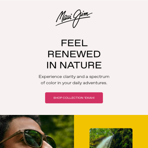 Experience glare-free views in MAUIGreen or Maui HT lenses