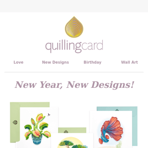 New Designs for a New Year!