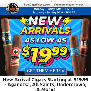 ⚡ New Arrival Cigars Starting at $19.99 ⚡