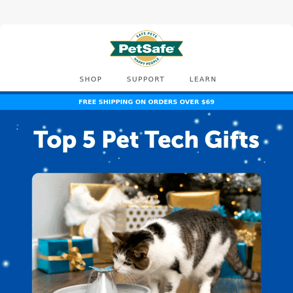Top 5 Pet Tech Gifts for Dogs & Cats