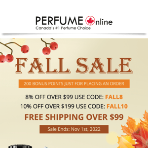 🍁 You’re going to FALL in love with this fall sale with 10% off, Free Shipping and free gift 🍁