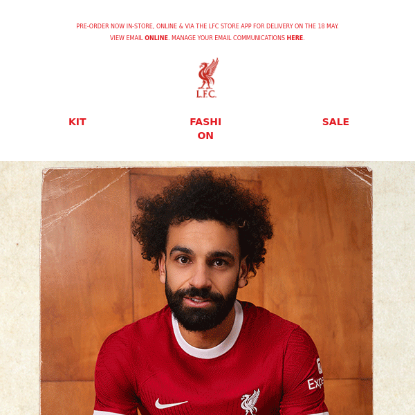 First Look! | 2023/24 Liverpool FC Home Kit