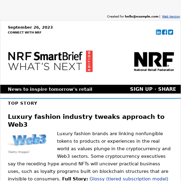 Luxury fashion industry tweaks approach to Web3