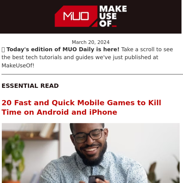 📱🕹 Got 5 Minutes to Kill? Try These Quick Mobile Games for Android and iPhone