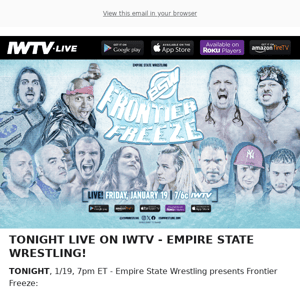 TONIGHT on IWTV - Empire State!