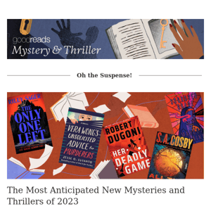New Mysteries and Thrillers for You in 2023