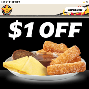 $1 Off Any Breakfast Platter