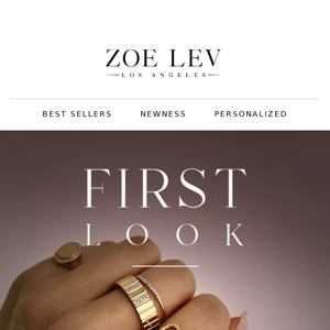 FIRST LOOK | 14K Open Heart Ring