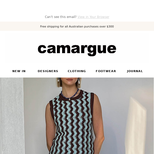 Meet the Newest Brands at Camargue