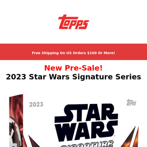 Get Early Access to Star Wars Signature Series!