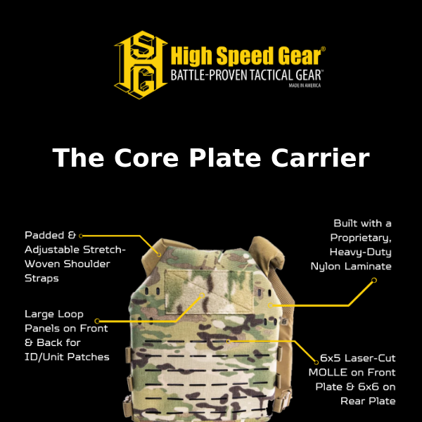 Stay Protected with the HSGI® Core Plate Carrier