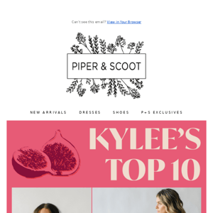 Kylee's Top 10