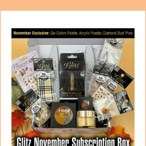 Just Few More Days to get your November Subscription Box!