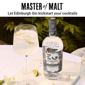 Let Edinburgh Gin kickstart your cocktails 🍸