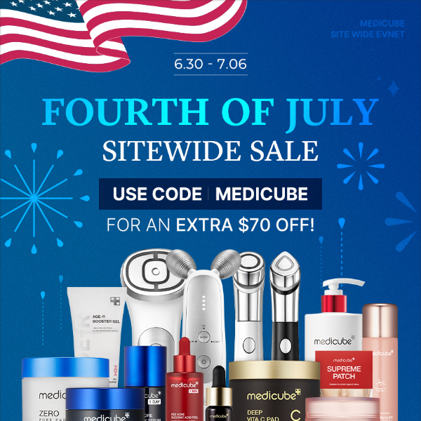 [SITEWIDE COUPON BOOK] Happy Independence Day! Buy More, SAVE MORE.