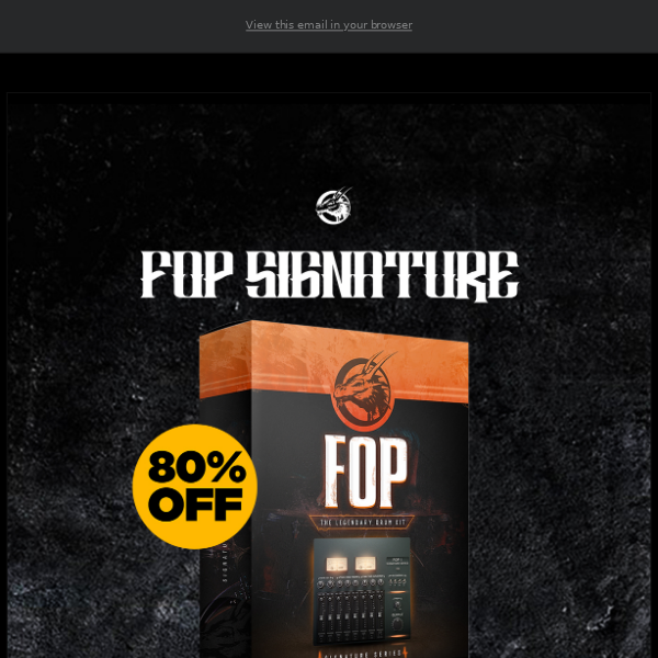 🔥 80% OFF: FOP I (Signature Series) by Chango Studios
