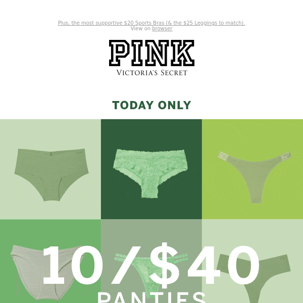 10 Pairs. $4 Each. Today Only. Jaw Drop.