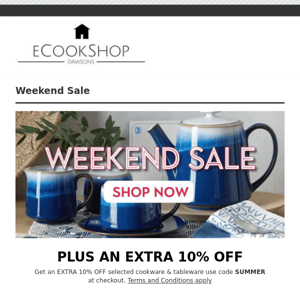 Weekend Sale | Plus An Extra 10% Off