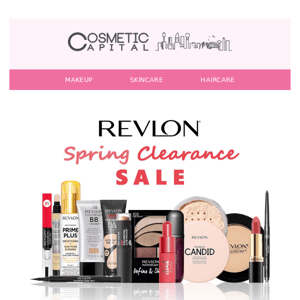 Revlon Spring Clearance Sale Starts Now! 💥